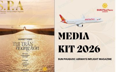 Báo giá quảng cáo Tạp chí S.P.A của Sun PhuQuoc Airways 2026