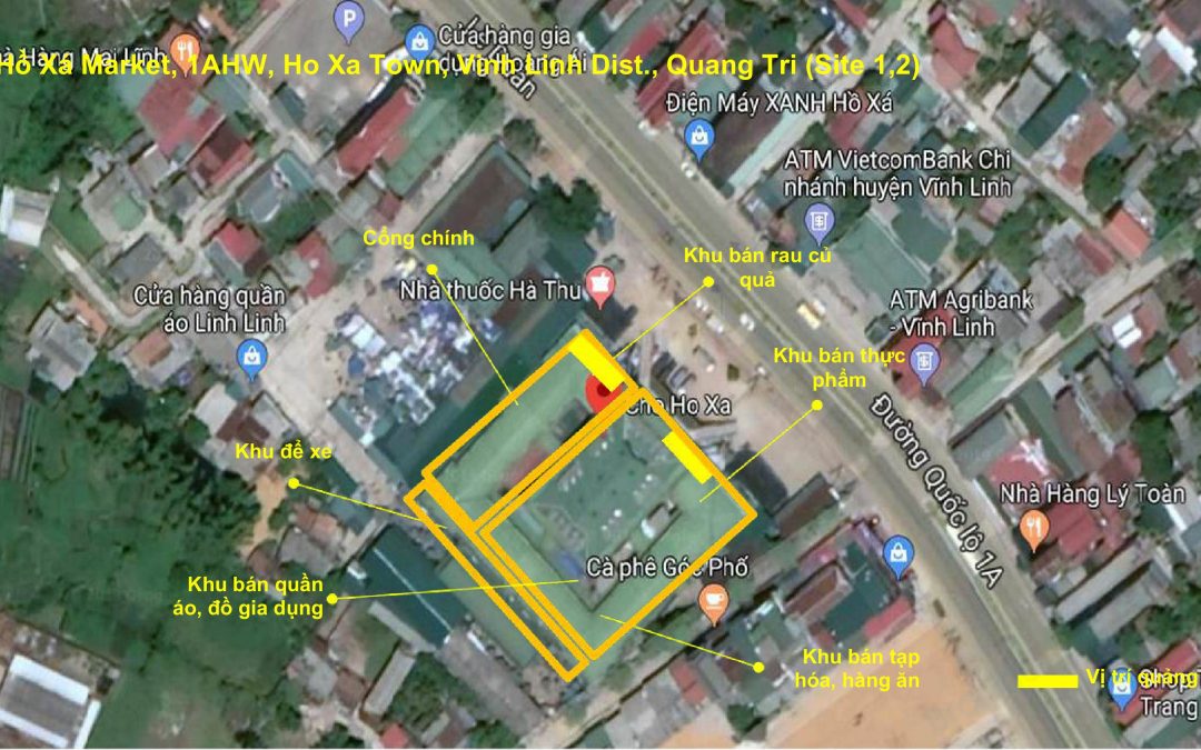 Quảng cáo pano chợ khu vực miền Trung mới nhất